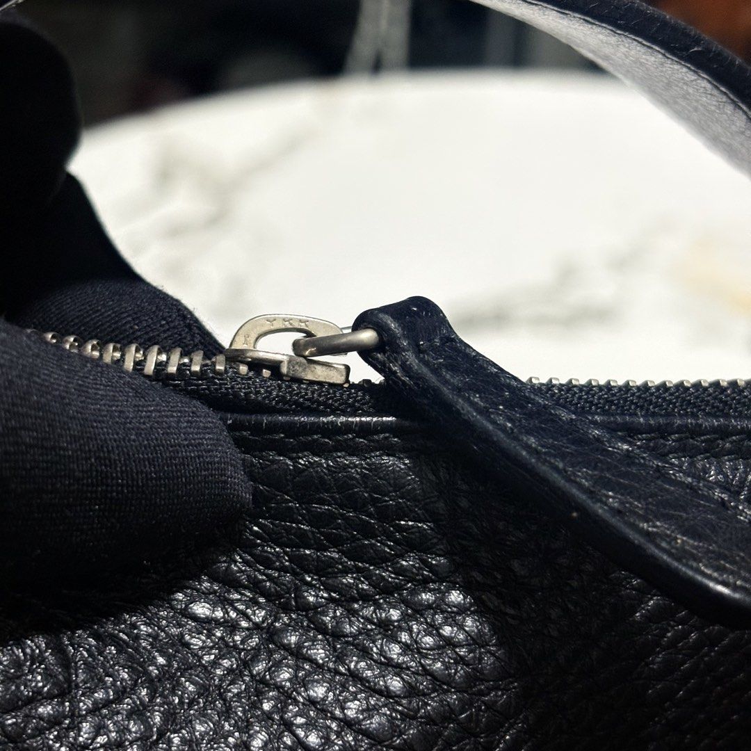Authentic Furla Black Genuine Leather Hobo Bag (Category: Luxury Bags & Wallets) located in Binangonan. Submitted by makoleksyon (Listing ID 1471051079, Image 3). Description: Excellent condition Like new No flaws With dust bag included Size: H-12 x W-17 x D-5.5 inches Bought in Japan 💯% Authentic Money back guarantee .