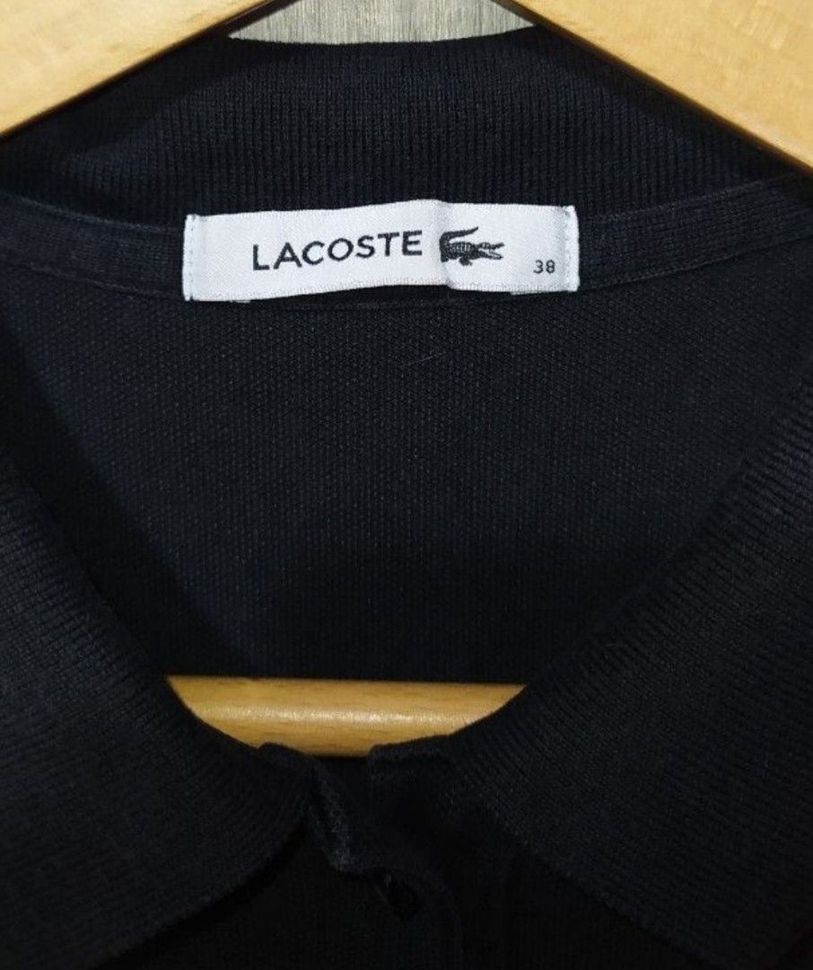 Authentic Lacoste Womens polo (Category: Shirts) located in Marilao. Submitted by hazelpi. (Listing ID 1471030394, Image 2). Description: Lacoste authentic Women's Polo 5 buttons Polo shirt size 38 + 40php DF j&t.