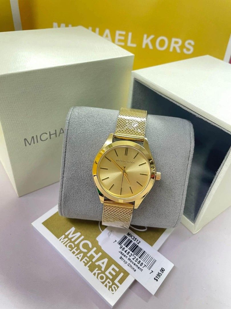 💯Authentic MK Watch for Women 🇺🇸🇺🇸 (Category: Women's Watches) located in Manila. Submitted by Authentic4Less_OLShop (Listing ID 1471007256, Image 1). Description: 🇺🇸Authentic from US🇺🇸 ✅complete inclusions ✅pawnable watch ✅with warranty ✅open for legit check to any watch centers Money back if proven fake ☺️ RESELLERS ARE WELCOME!!!🥰 DISCLAIMER: Authentic4Less OLShop is not affiliated with any of the brands posted in this account. Copyr
