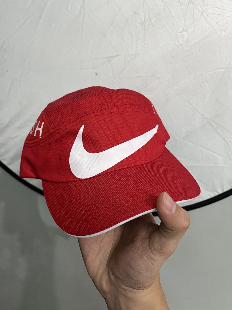 Authentic Nike Red Panel Swoosh Cap 🧢 | Adjustable | Brand New | Below SRP (Category: Caps & Hats) located in Manila. Submitted by oseancollective.official (Listing ID 1471039577, Image 1). Description: Make your outfit stand out with the Nike Red Panel Swoosh Cap! 🔴 Featuring a bold red look and the iconic Nike Swoosh, this cap is perfect for casual wear, sporty outfits, and everyday streetwear. At OSean Collective, we bring you branded caps a