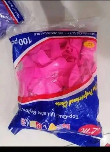 Balloons (Category: Occasions & Party Supplies) located in Manila. Submitted by athennaalampayan (Listing ID 1471083147, Image 3). Description: - Product: Bulk Latex Balloons (100 pcs/pack) - Size: 12-inch, helium quality - Material: Eco-friendly and biodegradable - Colors: Lots of bright shades and color choices available - Perfect for: Birthdays, parties, and celebrations all kinds of balloons availsble.