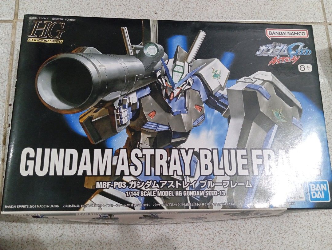 Bandai Gundam Astray Blue Frame (Category: Gundam & Model Kits) located in Pasig City. Submitted by lu_24 (Listing ID 1471008349, Image 1). Description: .