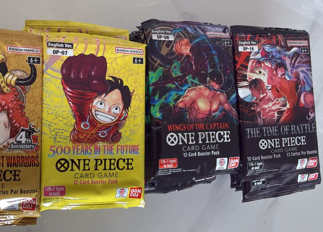 BANDAI One Piece Booster Pack English Version, Toys & Collectibles ...