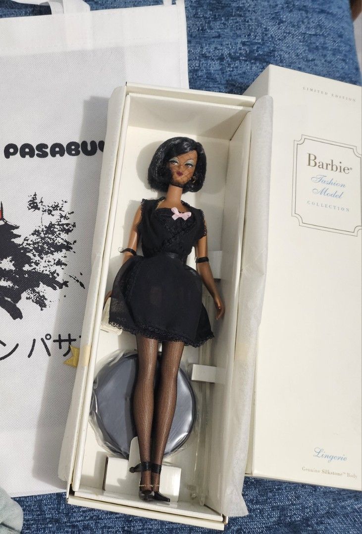 Barbie Silkstone Lingerie # 5 (Category: Kids Toys) located in Pasig City. Submitted by letter.from.mae (Listing ID 1470930103, Image 1). Description: Barbie Silkstone Lingerie #5.
