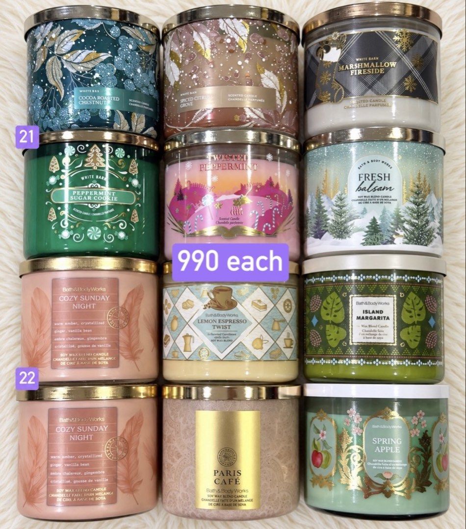 Bath And Body Candles (Category: Home Fragrance) located in Manila. Submitted by donaldann (Listing ID 1471067398, Image 1). Description: .