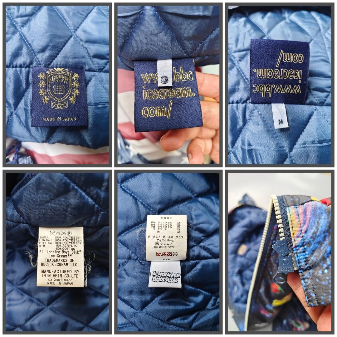 BBC galaxy space camou (very rare) Japan made (Category: Coats, Jackets and Outerwear) located in Baguio. Submitted by archival_thrifted.ph. (Listing ID 1471019556, Image 2). Description: FOR SALE‼️ .VERY RARE BILLIONAIRES BOYS CLUB GALAXY SPACE CAMOU PADDED JACKET .💯 AUTHENTIC .MADE IN JAPAN 🇯🇵 .DUAL ZIPPER PULLER CLOSSURE . EXCELLENT CONDITION .SIZE MEDIUM ON TAG .PHP 13,500 PLUS SF .❌❌ COP/COD .MOP GCASH .COURIER J&T .BAGUIO AREA .DM FOR SU