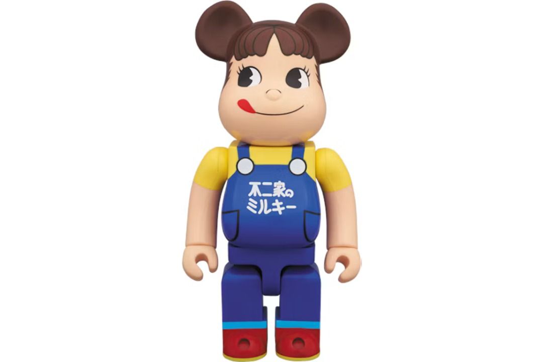 Bearbrick Fujiya Milky Peko-chan 400% Be@rbrick, Toys & Collectibles ...