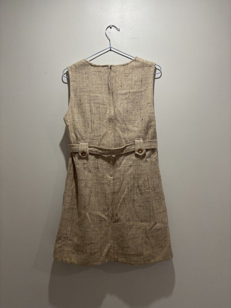 Beige dress with belt (Category: Dresses) located in Manila. Submitted by _pilosofia (Listing ID 1470936141, Image 2). Description: .