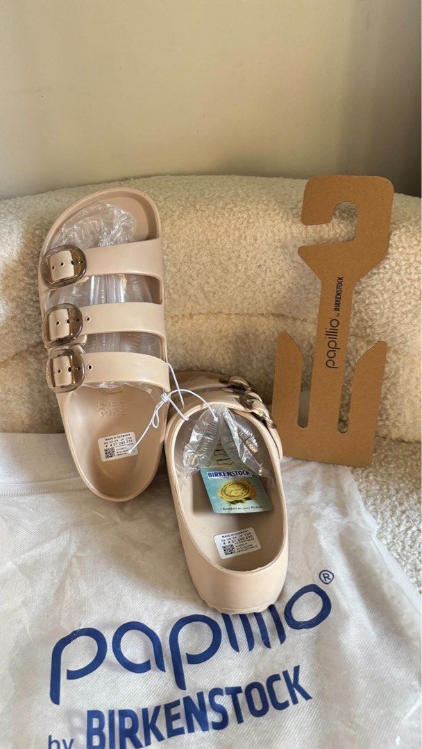 Birkenstock Papillio (Category: Slippers and slides) located in Taguig. Submitted by renzms (Listing ID 1471017356, Image 2). Description: AVAILABLE SIZE: 37 only • on hand & ready to ship • actual photos | what you see is what you exactly get! • shipping nationwide via tiktok co.