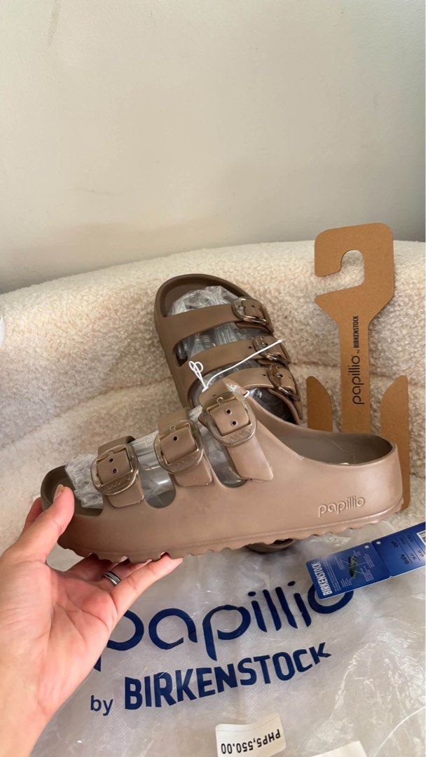 Birkenstock Papillio (Category: Slippers and slides) located in Taguig. Submitted by renzms (Listing ID 1471017760, Image 2). Description: AVAILABLE SIZE: 37 only • on hand & ready to ship • actual photos | what you see is what you exactly get! • shipping nationwide via tiktok co.