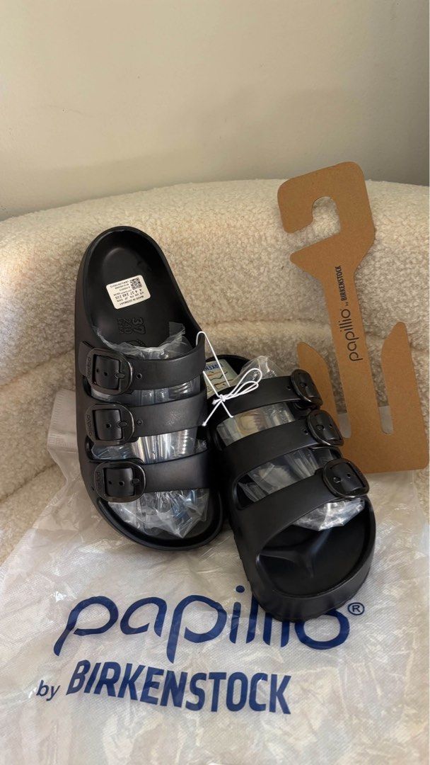 Birkenstock Papillio (Category: Slippers and slides) located in Taguig. Submitted by renzms (Listing ID 1471017902, Image 2). Description: AVAILABLE SIZE: 37 only • on hand & ready to ship • actual photos | what you see is what you exactly get! • shipping nationwide via tiktok co.
