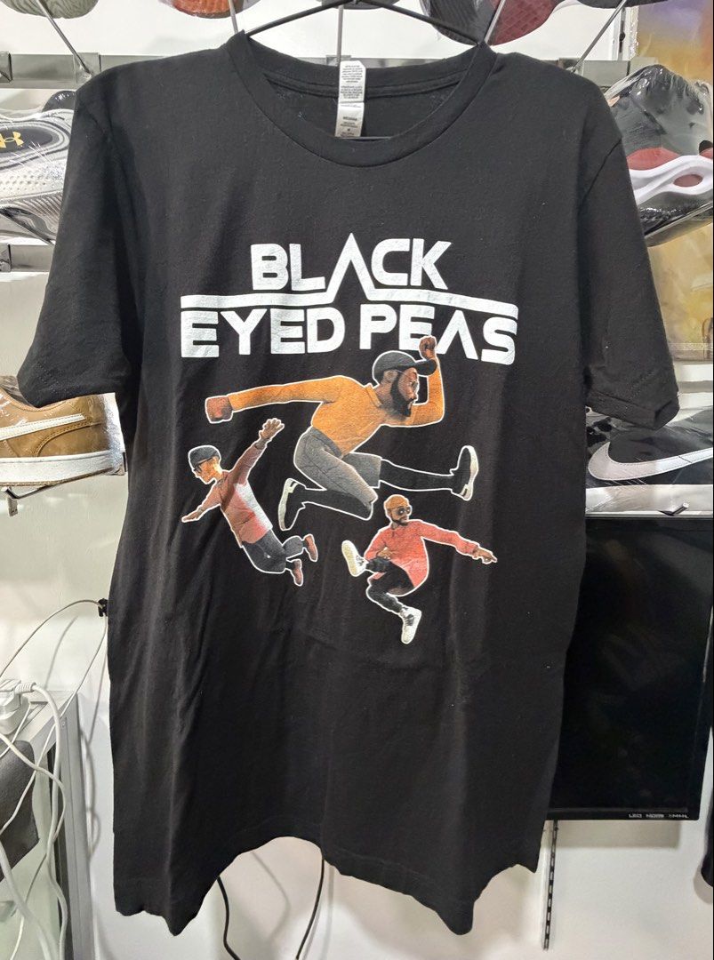 Black Eyed Peas shirt (Category: Tshirts & Polo Shirts ) located in Pinamalayan. Submitted by danilotubero08 (Listing ID 1471007135, Image 1). Description: Size Medium W20L29 as new condition.