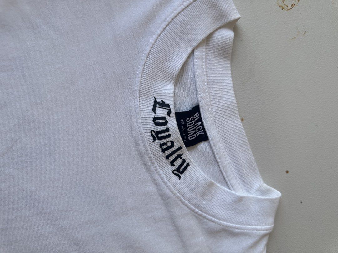 Black squad long sleeve (Category: Tshirts & Polo Shirts ) located in Angeles City. Submitted by royal_vintage_thriftshop (Listing ID 1471004437, Image 3). Description: No issue Very good condition Chest 23, Total Length 28.
