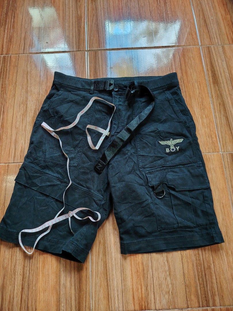 BOY LONDON CARGO SHORT (Category: Shorts) located in Mahaplag. Submitted by thriftunggss (Listing ID 1470991590, Image 1). Description: AS NEW CONDITION NO ANY ISSUE 32-33 waist 22 lenght VISAYAS LOC..