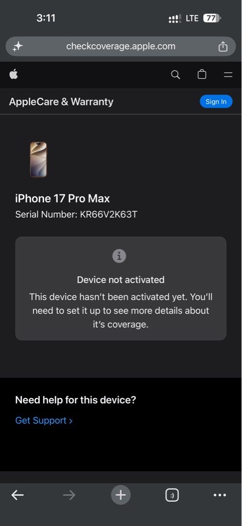 Brand new sealed iphone 17 pro max 256 orange (Category: iPhone 17 Series) located in Batangas. Submitted by robertlopezigaya (Listing ID 1470934444, Image 3). Description: BRAND NEW SEALED IPHONE 17 PRO MAX 256 ORANGE WITH RECEIPT .