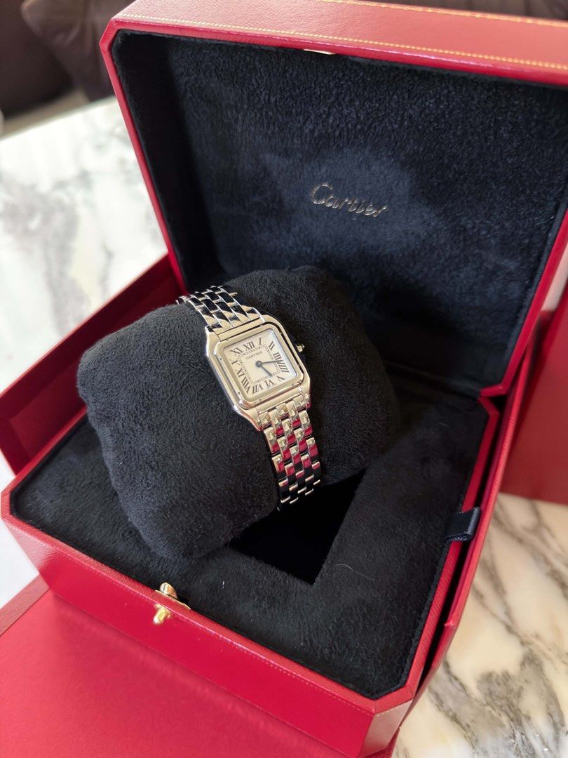 Brandnew 2023 Cartier Panthere Medium (Category: Women's Watches) located in Quezon City. Submitted by jzcars13 (Listing ID 1470980948, Image 3). Description: Brandnew 2023 Cartier Panthere Steel Medium Ref. WSPN0007 Complete Set with Box and Card P298,000 Negotiable! Call or Text 09157880711 / 09178243819 Meetups within Metro Manila.