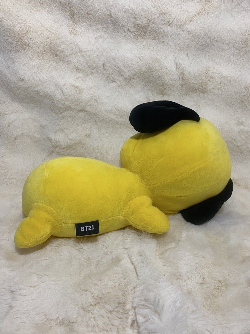 BT21 Chimmy laying-down plush (Category: Plushies & Soft Toys) located in Kalibo. Submitted by ollie_stuffshop (Listing ID 1471024524, Image 2). Description: 19cm x 14.5cm x 33cm Before you send your inquiries: ❗️Last Price is already posted ❗️Manage your expectations, WYSIWYG ❗️May need washing ❗️Dropoff is every Wednesday & Sunday.