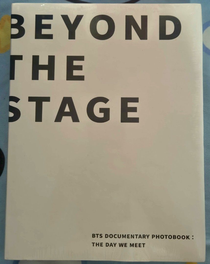 BTS Beyond the Stage Documentary Book (Category: K-Wave Merchandise) located in Makati City. Submitted by neri_11 (Listing ID 1470999746, Image 2). Description: - Official BTS Beyond the Stage documentary photobook set: The Day We Meet - Includes 2 stunning B&W photobooks and an exclusive 2024 desk calendar - Brand new and unopened, still wrapped in original plastic packaging - 100% authentic merchandise, perfect for ARMY and collectors.