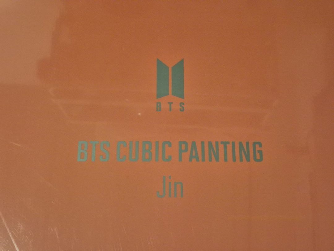 BTS Cubic Painting Jin and V (Category: Art & Prints) located in Makati City. Submitted by neri_11 (Listing ID 1470995899, Image 1). Description: - Official BTS Cubic Painting Sets - Available members: Jin and V - Size: 40x50cm per box - Condition: Brand new, unopened, and still in original plastic wrap - Complete DIY kit includes: Canvas, cubes, pen, tray, and glue - Perfect crafting project and gift for ARMY Php 1500 for both. .