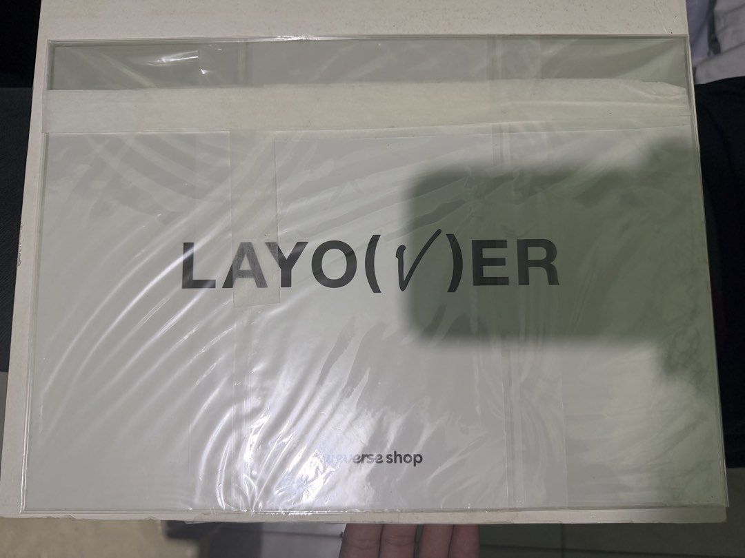 BTS V LAYOVER SIGNED POSTER (Category: K-Wave Merchandise) located in Manila. Submitted by miamoretaehyung (Listing ID 1471023397, Image 2). Description: .