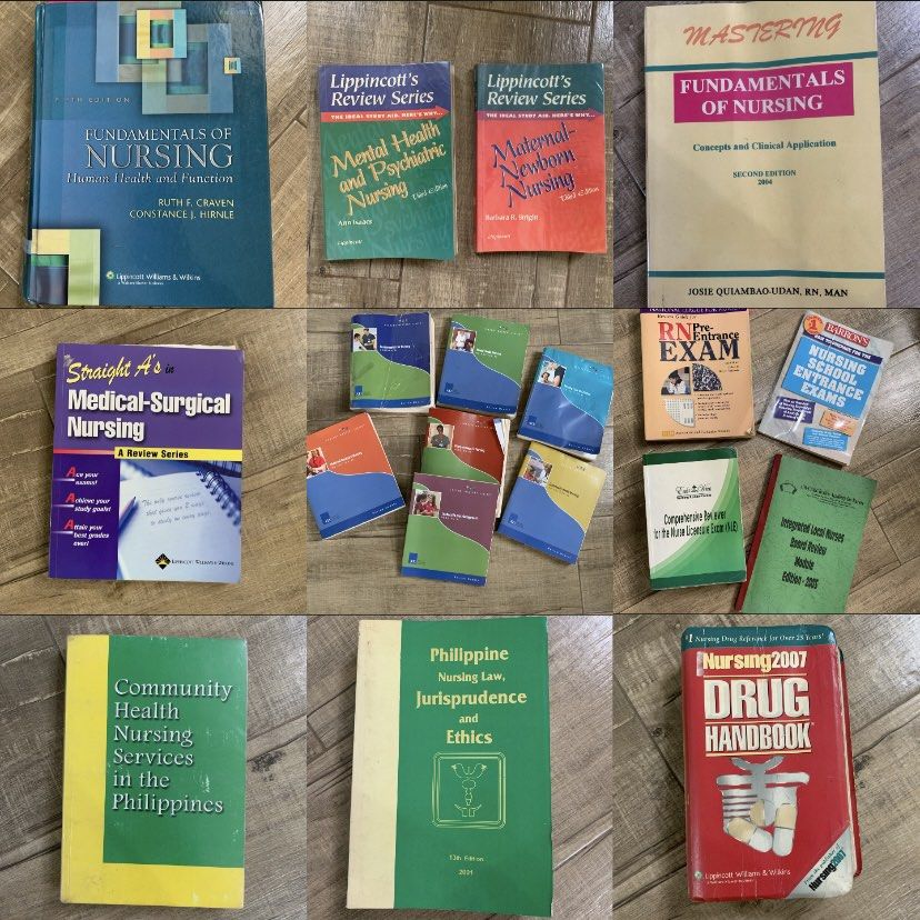 bundle, take all nursing books (Category: Textbooks) located in Malaybalay. Submitted by angelicloset (Listing ID 1470974079, Image 1). Description: .