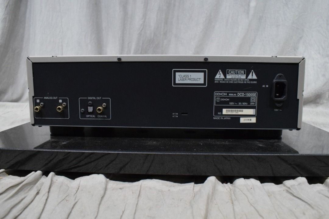 [C] DENON DCD-1500SE SACD Player - Denon 3370938 (Category: Soundbars, Speakers & Amplifiers) located in Caloocan City. Submitted by letao_shopping_ph (Listing ID 1470956233, Image 3). Description: ◆Product rank◆ ★Product rank [C] C Average condition The product shows signs of use, aging, and slight damage/missing, but there are no problems with normal use. 🇯🇵 Interested in this item? Feel free to message us for more details. 🏷️ Product Code: 