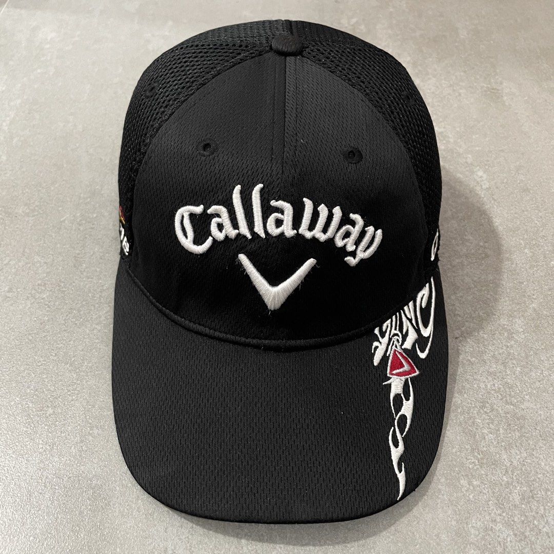 Callaway Diablo Octane Golf Cap (Category: Caps & Hats) located in Mabalacat. Submitted by goldengarms_ (Listing ID 1471020965, Image 2). Description: Size: L/XL Condition: Excellent Color rate: 9.5/10 or better Issue: N/A; minimal rust stain sa under button Price is still negotiable for sure buyer 👍 - Payment thru GCash, Maya or Security Bank 💳 - Shipping via J&T Express 🛩️ Pm us for more details. Thank you! 📩.