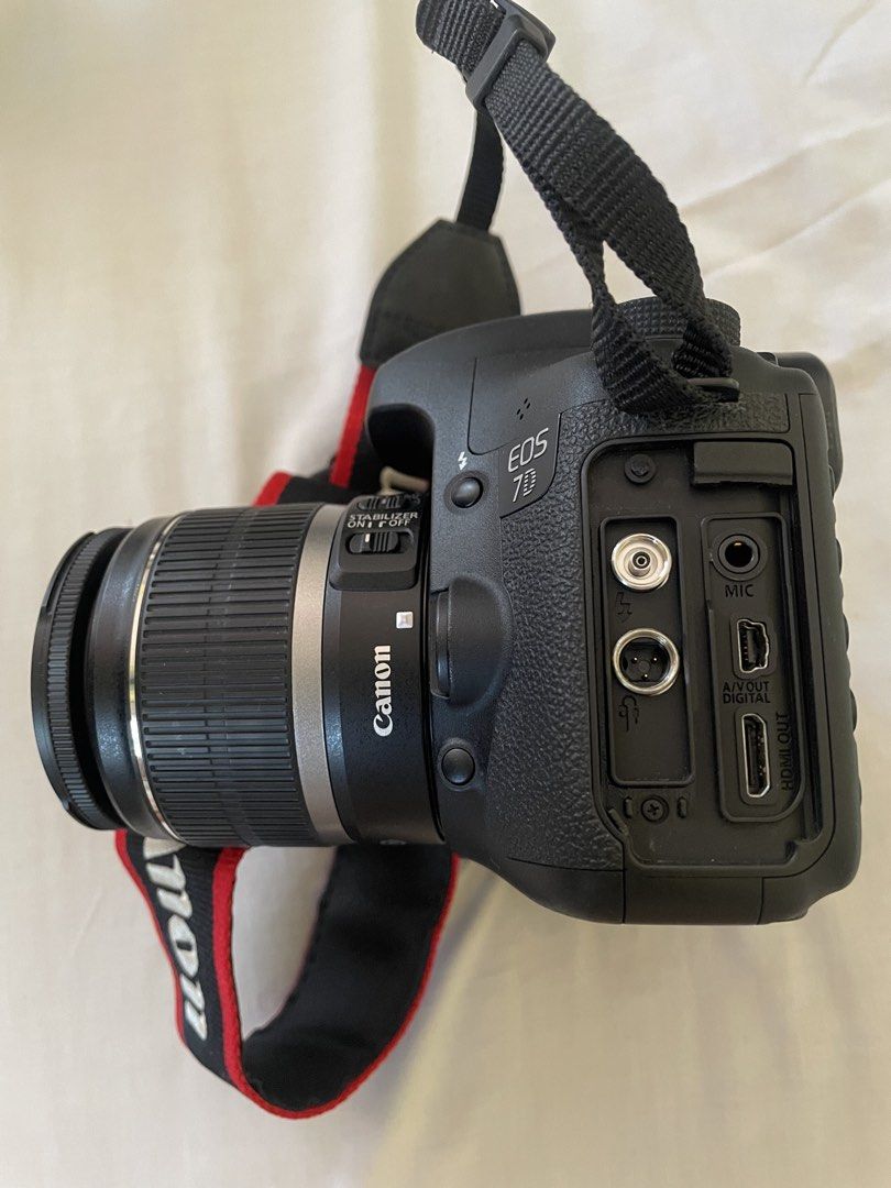Canon EOS 7D DSLR Camera Bundle with Lenses (Category: Cameras) located in Muntinlupa City. Submitted by bestoption4u (Listing ID 1470966043, Image 3). Description: - Canon EOS 7D camera body - 18-55mm standard lens Inclusions : - Extra EF 75-300mm telephoto lens - Original box included - Battery charger - power cord - camera strap - SanDisk CompactFlash 16gb SD card - Padded Case Logic shoulder bag Ideal complete starter kit for photography proj