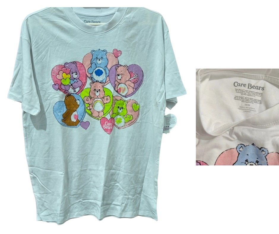 Carebears Heart T-shirt - Large (Category: Shirts) located in Mariveles. Submitted by hl.reyrfinds (Listing ID 1471119085, Image 1). Description: Carebears Heart T-shirt - Large W21, L26 in Payment first. MOD: JnT.