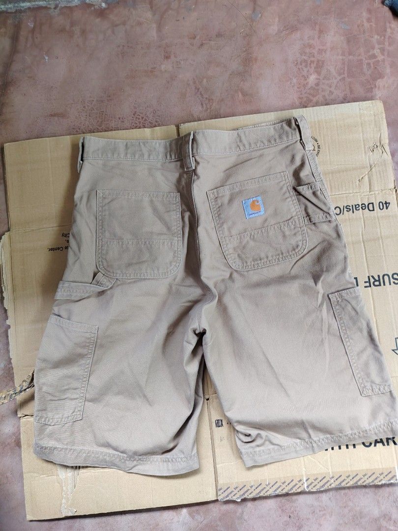 Carhartt Carpenter short (Category: Shorts) located in Bulacan. Submitted by sweetlouie26 (Listing ID 1470978152, Image 1). Description: Size 30 waistline Negotiable Asnew No issue.