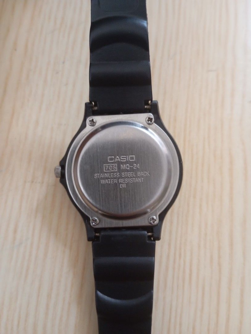 Casio (Category: Men's Watches) located in Las Pinas. Submitted by quick_deals_great_finds2 (Listing ID 1470936280, Image 3). Description: Original good working condition Quartz with battery 33mm medium unisex.