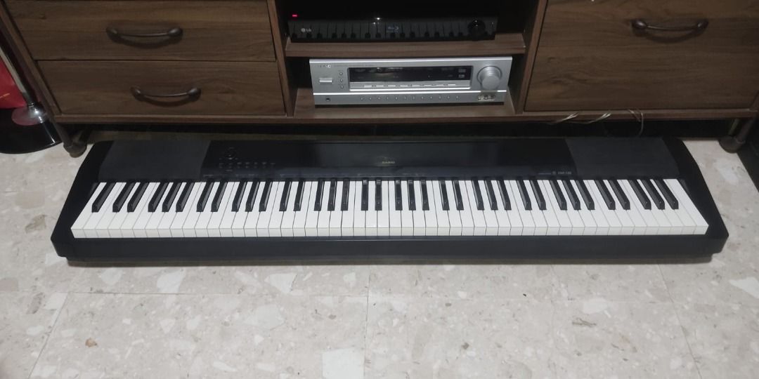 CASIO CDP-120 digital piano 88-keys (weighted), Hobbies & Lifestyle ...