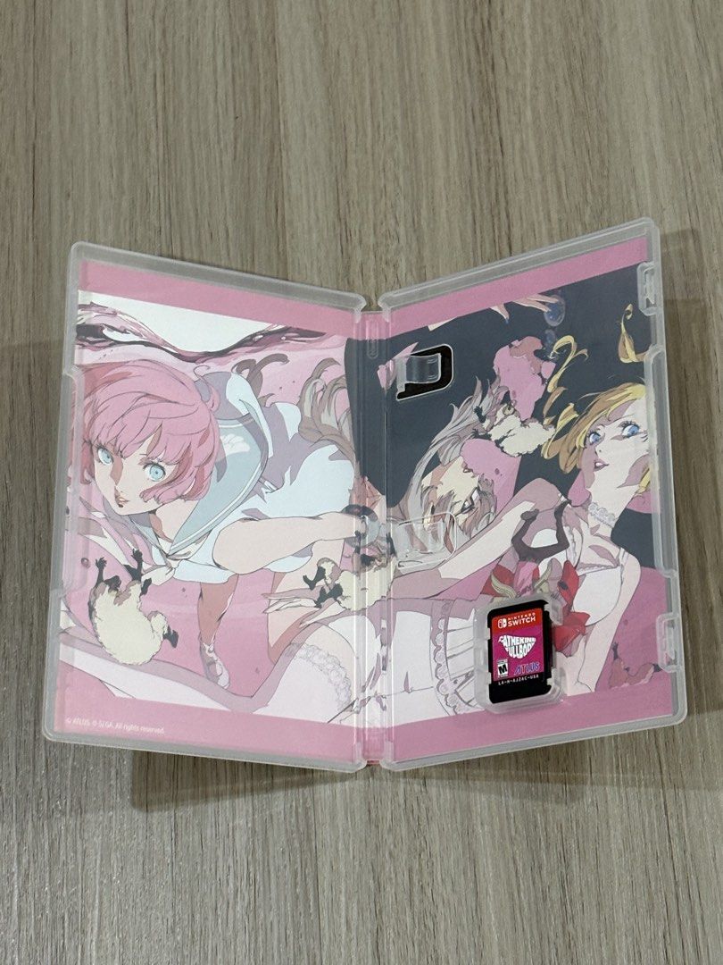 Catherine: Full Body Nintendo Switch Game (Category: Nintendo) located in Manila. Submitted by kesodebola123 (Listing ID 1471004270, Image 2). Description: - Game: Catherine Full Body for Nintendo Switch - Condition: Tested and ready to play, cartridge clicks securely into case - Inclusions: Original case and physical cartridge in clean condition - Genre: Mature-rated action-adventure puzzle game by Atlus with multiple story branches - shipping: 