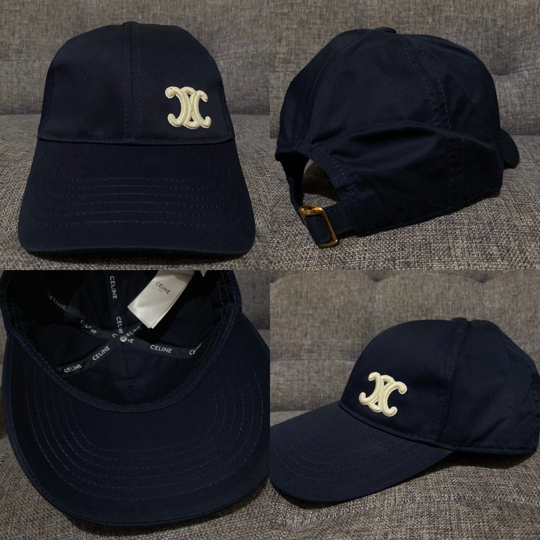 Celine CC Side Logo Navy Blue Baseball Hat (Category: Hair Accessories) located in Antipolo. Submitted by JPtrendshop (Listing ID 1470974864, Image 1). Description: .