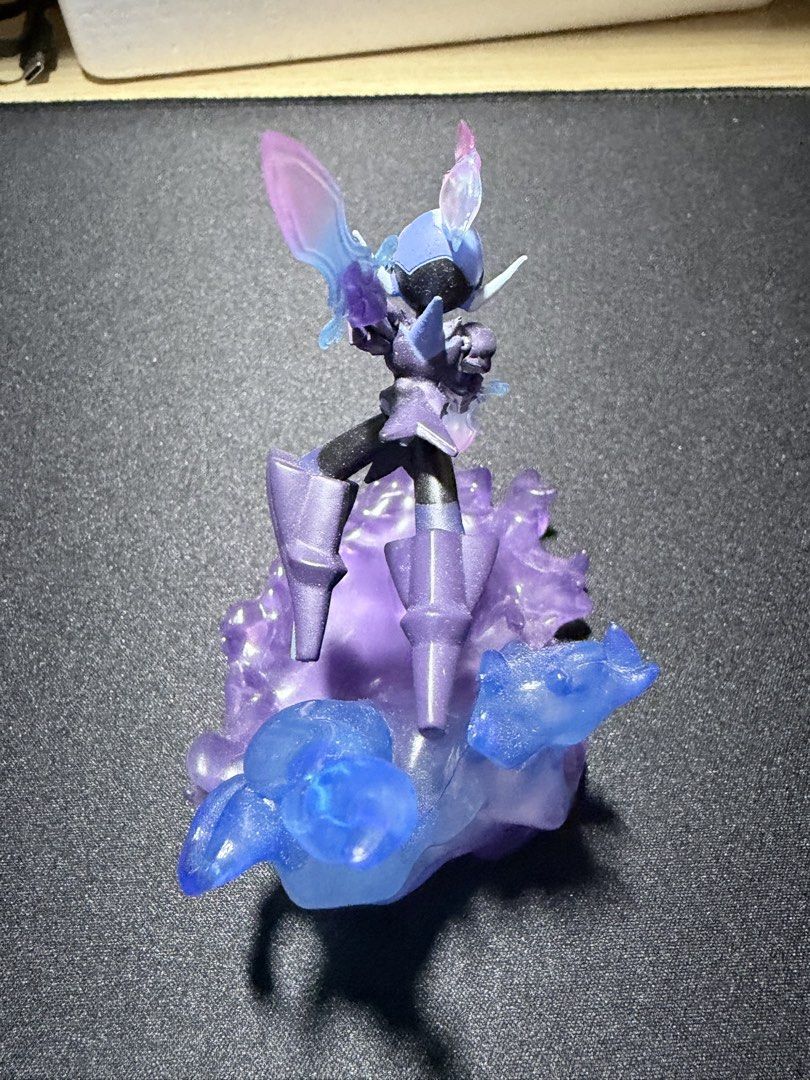 Ceruledge Pokemon Scale World Figure (Category: Figurines & Statues) located in Mandaluyong City. Submitted by juliansthings (Listing ID 1471089667, Image 3). Description: Ceruledge action figure from Pokemon. Dynamic leaping pose with translucent purple and blue flame effect base. Detailed armor and glowing sword effect. Stands securely on the display base. Great addition to any Pokemon collection. Stored carefully out of direct sunlight. bought