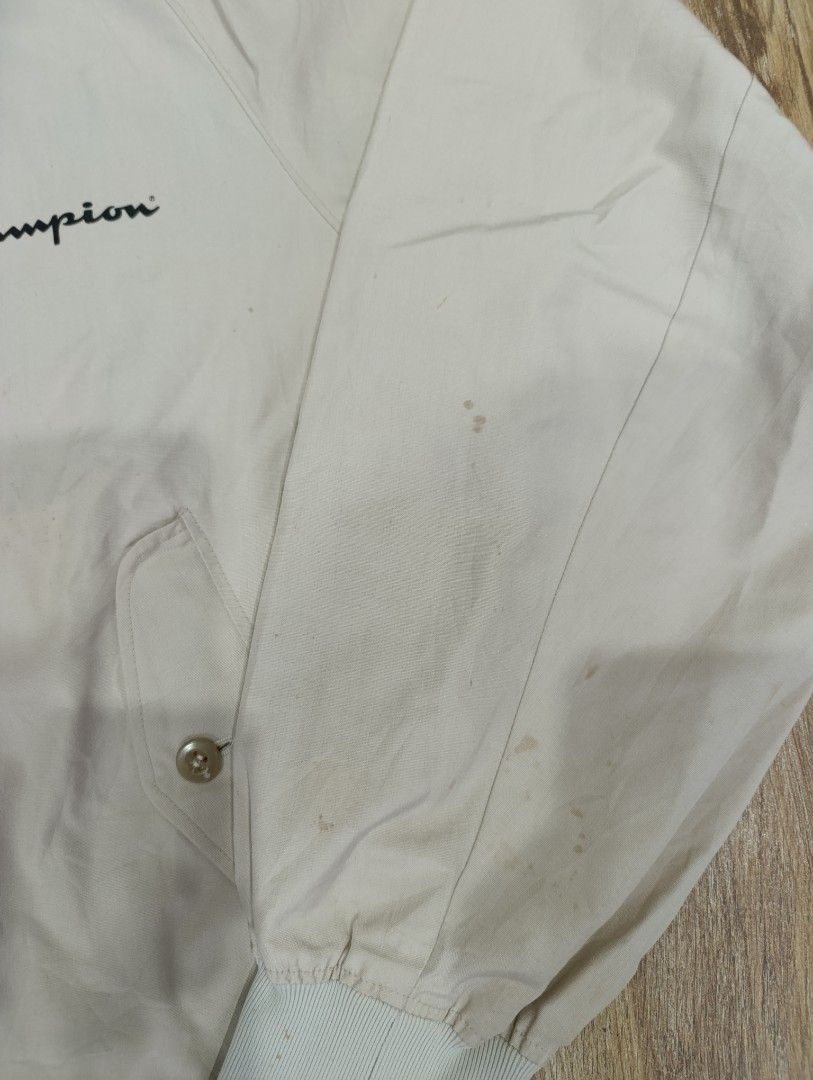 CHAMPION WORK WEAR JACKET (Category: Coats, Jackets and Outerwear) located in Angeles City. Submitted by kc_archvs (Listing ID 1471093104, Image 3). Description: Size: S to M Dimes: 22x24 issue stains 300php if delivery +sf.