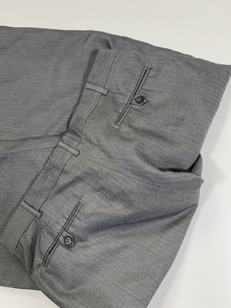 Chaps Ralph Lauren HBT Pleated Trouser (Category: Trousers) located in Bago City. Submitted by johnpaul_gidlayan (Listing ID 1470970716, Image 3). Description: Chaps Ralph Lauren HBT Pleated Trouser Item Details Size: 33 Lenght: 41 Leg Opening: 9 Rise: 12.7 Condition: Excellent condition (needwash) Color Rate: 9.5/10 Flaws: Sign of usage and front button (Item color vary due to lighting) — Price: 850+sf.