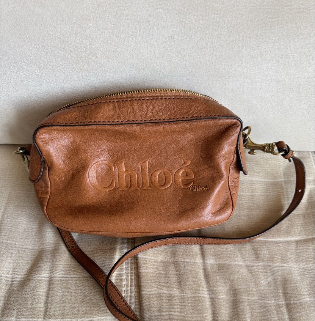 Chloe crossbody camera bag (Category: Luxury Bags & Wallets) located in Manila. Submitted by shoppers780 (Listing ID 1470985821, Image 1). Description: Authentic Chloe crossbody camera bag No inclusion .