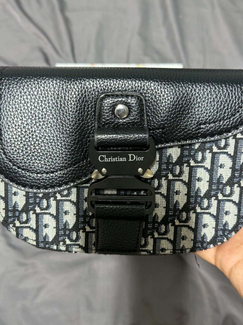 Christian Dior Saddle Bag Black Monogram Canvas (Category: Luxury Bags & Wallets) located in Manila. Submitted by best_picks (Listing ID 1471094760, Image 3). Description: .