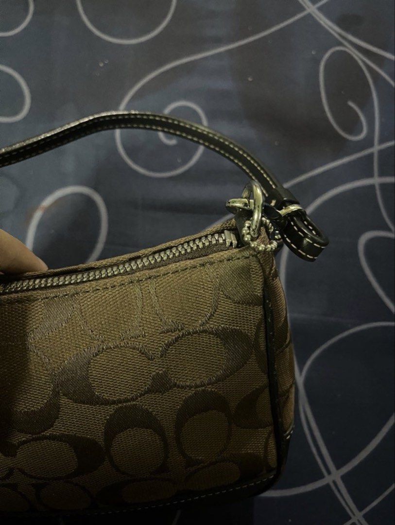 Coach Demi (Category: Luxury Bags & Wallets) located in Manila. Submitted by rei.re1 (Listing ID 1471072997, Image 3). Description: - bought from a seller on IG - rare color - minimal flaw but unnoticeable - can send videos for the actual condition.