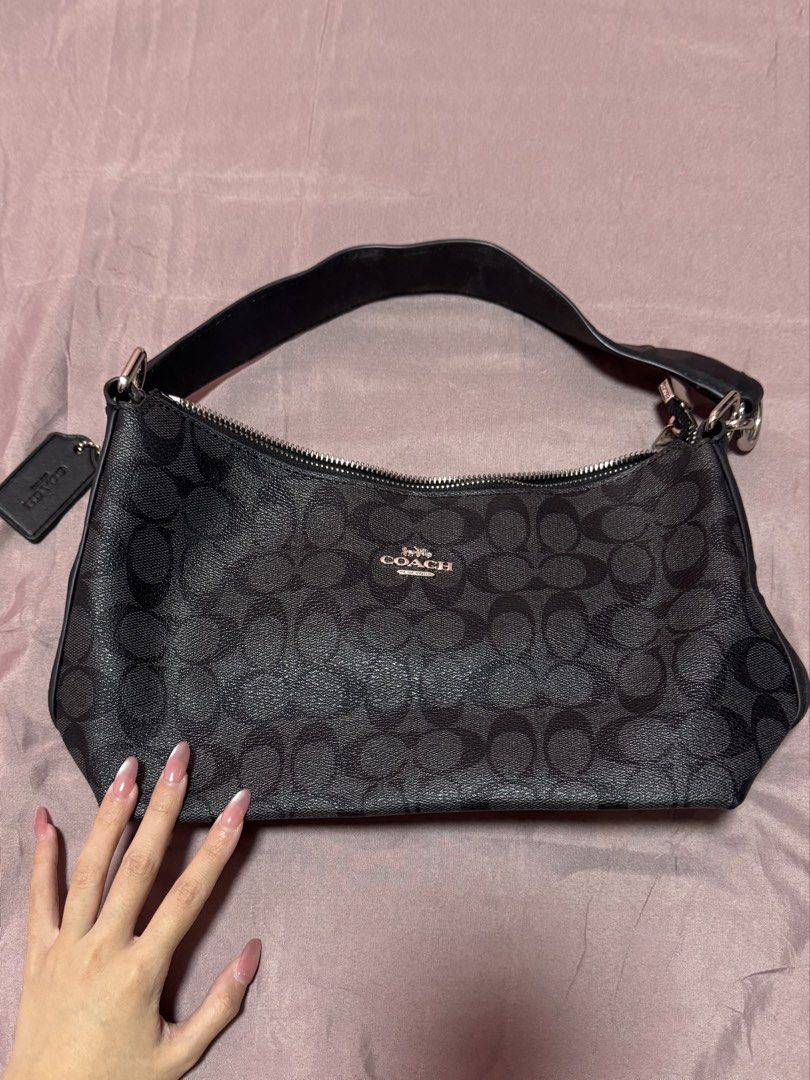 Coach Lewis Shoulder Bag (Category: Luxury Bags & Wallets) located in Quezon City. Submitted by meecaisawesome (Listing ID 1470995044, Image 2). Description: Negotiable for sure buyers! - Includes the protective bag and shoulder strap - Leather is worn out in some areas (seen in the pictures) though not obvious and visible from outside!.