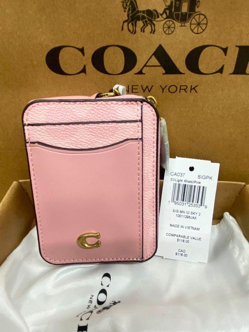 Coach Zip Card Case Wallet Multiple Colors Available (Category: Wallets & Card holders) located in Manila. Submitted by best_picks (Listing ID 1471095703, Image 2). Description: complete inclusion .