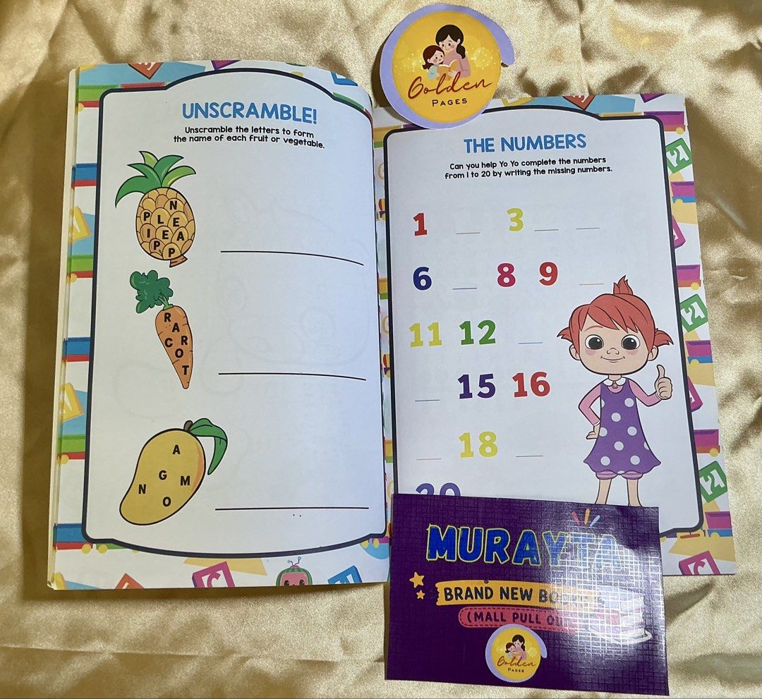 Cocomelon Coloring and Activity Book (Category: Children's Books) located in Manila. Submitted by gintonglibro (Listing ID 1471031840, Image 2). Description: Brand New Activity Book For only ₱159 🌈🎨 No more guessing games sa pagpili ng colors, mga momshie! 💖 With our Cocomelon Copy the Color Book, madali na lang sundan ng mga chikiting ang tamang kulay! 🖍️✨ Enjoy na sa coloring, matututo pa silang kumilala at mag-match ng colors habang naglal