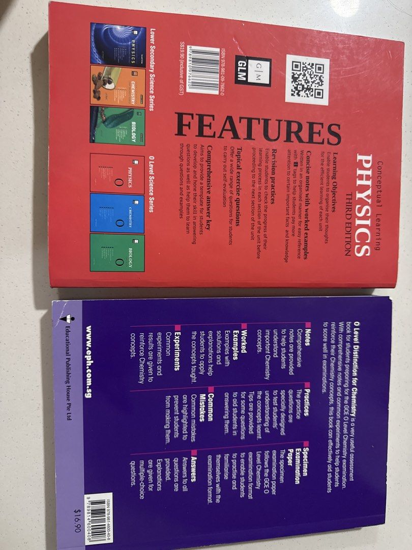Conceptual Learning Physics Third Edition & O Level Distinction ...
