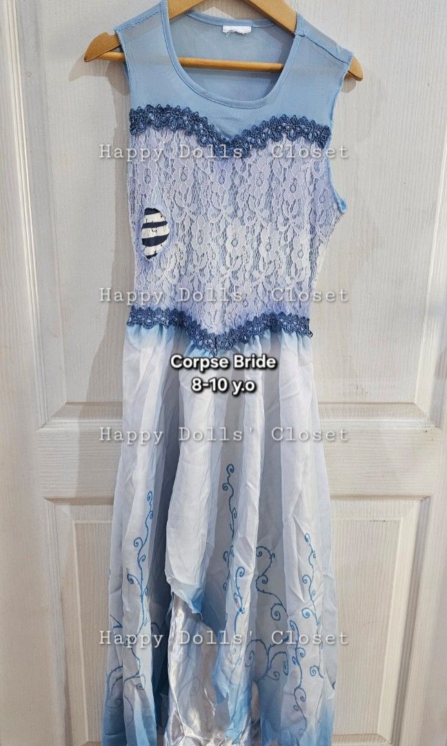 Corpse Bride Costume For Rent ✨️ (Category: Babies & Kids Fashion) located in Bacoor. Submitted by happy_dolls_closet (Listing ID 1470973383, Image 1). Description: READ FIRST ⬇️⬇️⬇️ ‼️ FOR RENT‼️ PM FOR DETAILS Costume: Bride Corpse Size: 9-12 y.o 📍 Location: Bacoor, Cavite 💰 MOP: GCASH via Express Send Only 🛵 Courier: Lalamove 🚫 NO Rush Shipping.