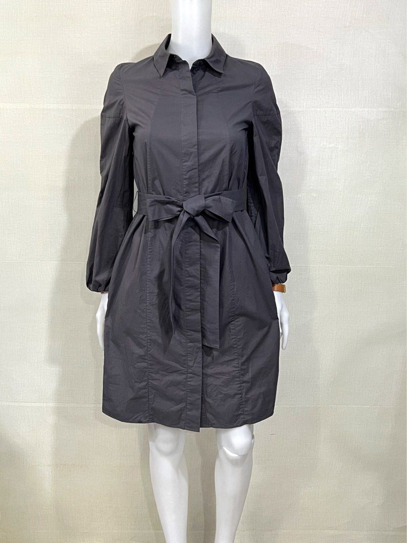 Cos Ash Grey Belted Dress (Category: Dresses) located in Cebu City. Submitted by kei.flmn (Listing ID 1471117806, Image 2). Description: 📌PLEASE READ BEFORE MAKING AN OFFER Excellent Condition (No issues) Size:Fits Extra Small (XS) - [x] Flat Lay Measurements (in inches): - [x] Bust: 34” | Waist: 36” (with side pockets) - [x] Length Reference: Mannequin Height : 5’4” (First-come, first-served basis) Due to an increased number of joy reservers an