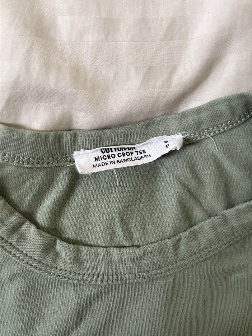 Cotton On Micro Crop Tee (Category: Shirts) located in Quezon City. Submitted by natsushi (Listing ID 1470970852, Image 2). Description: .