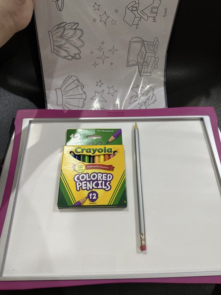 Crayola Light-Up Tracing Pad (USED) (Category: Stationery & School Supplies) located in Manila. Submitted by krystalchewey_ (Listing ID 1471047279, Image 2). Description: Used Actual Photo Posted 695php 3x AA Batteries Required NOT INCLUDED.