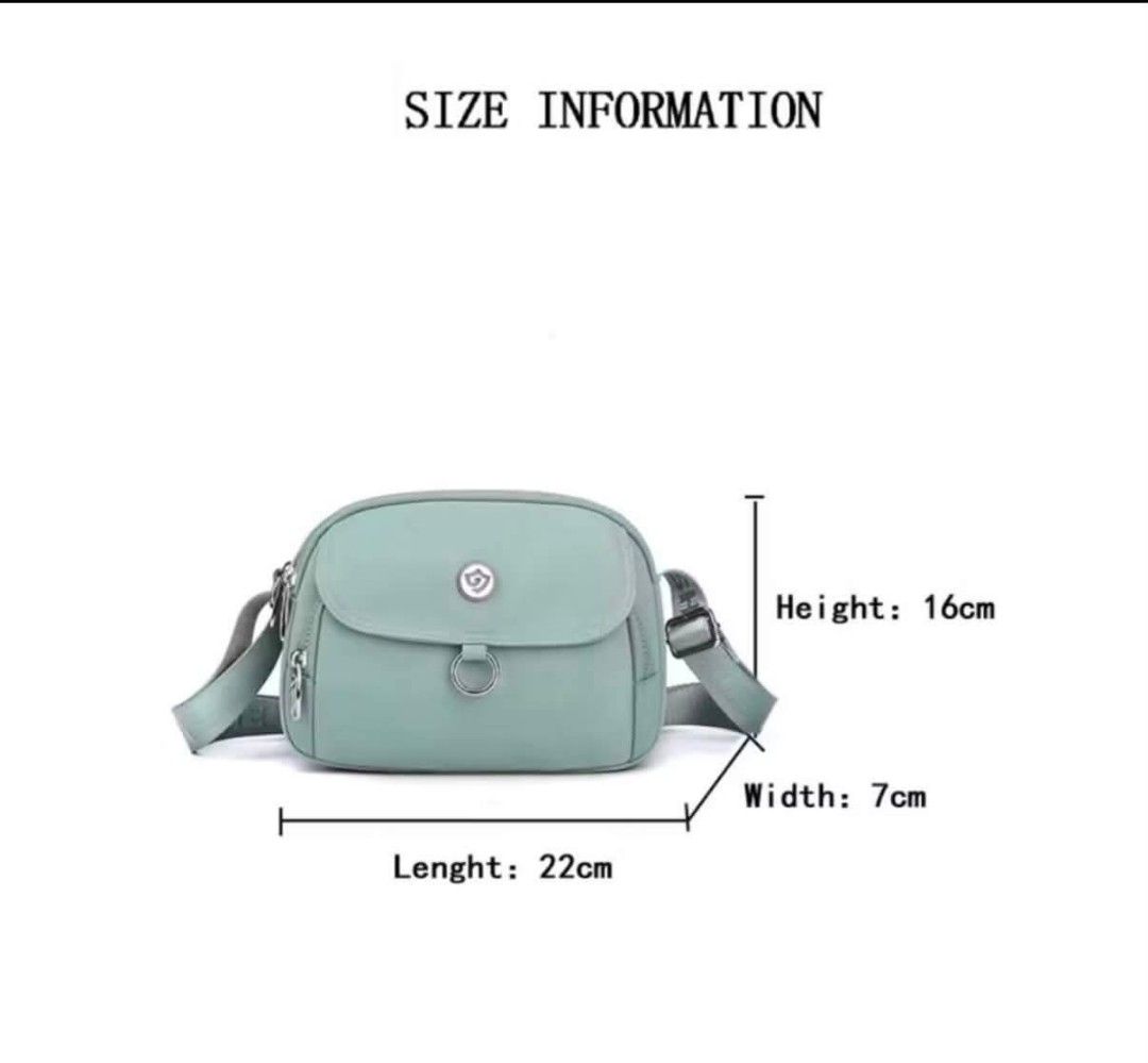 Cross body Bag (Category: Cross-body Bags) located in Mandaluyong City. Submitted by shopmla (Listing ID 1470992689, Image 2). Description: Cross body Bag Php 280. plain casual and suitable for daily leisure activities Nylon material.