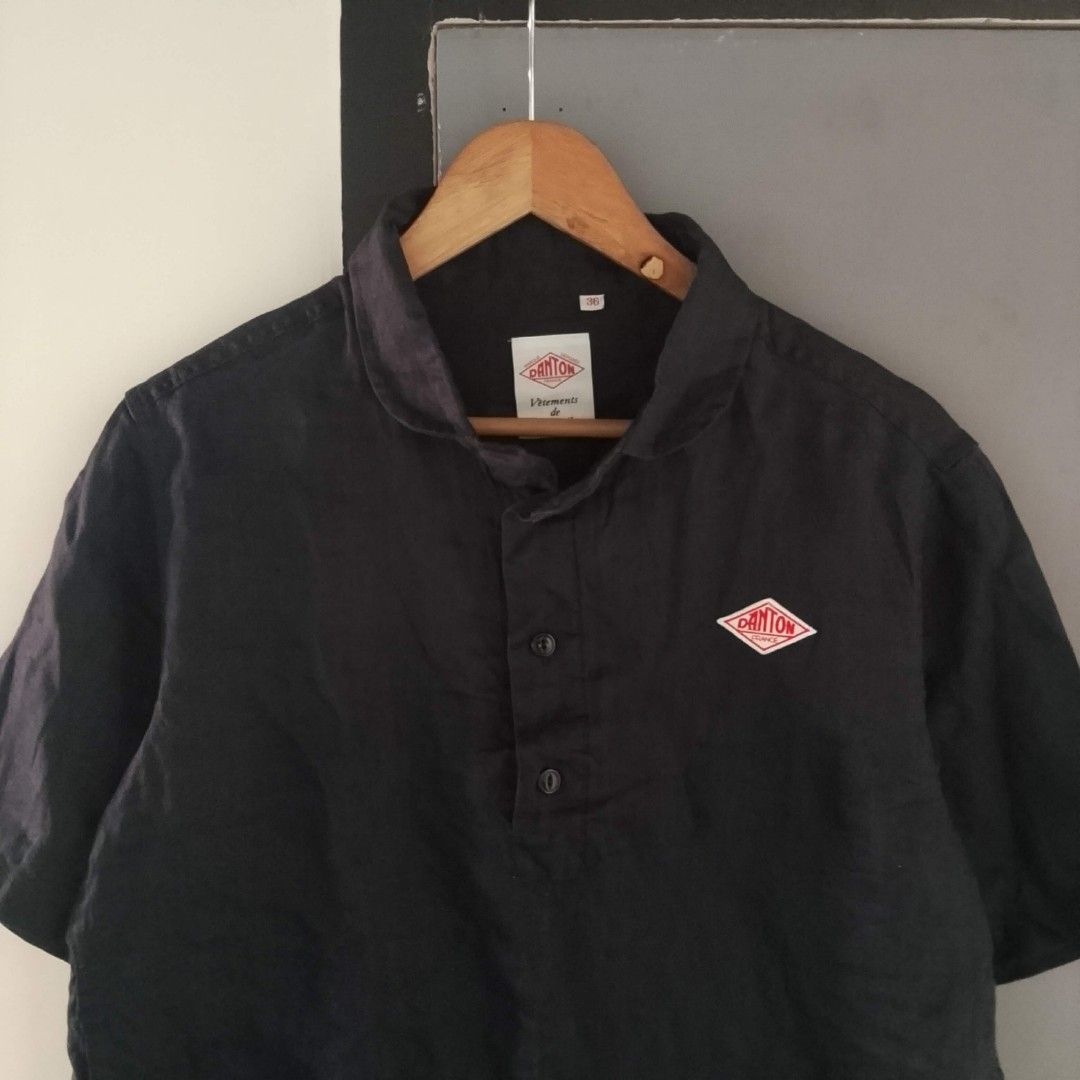 Danton round neck charcoal (Category: Formal Shirts) located in Cavite. Submitted by blasterr21 (Listing ID 1470990385, Image 3). Description: danton round neck charcoal size 36 (21x24-25.5) made in japan authentic.
